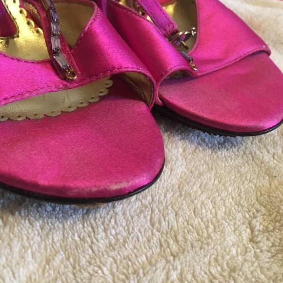 Pink Strappy Sandals - Picture 6 of 8